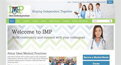 Desktop Screenshot of impcenter.org